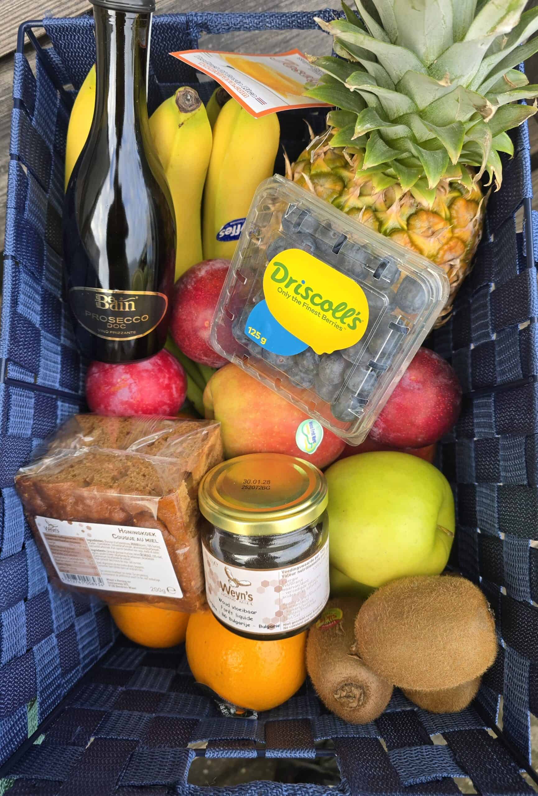 Geschenkmand (honing)